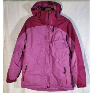L.L.Bean Rugged Ridge Parka Women's M Pink Purple Hooded